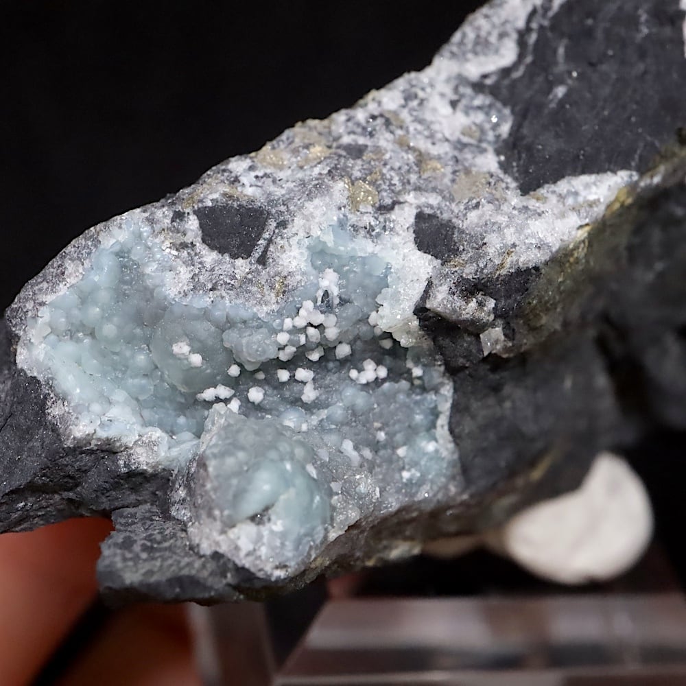 クランダル石 水晶 黄鉄鉱 ネバダ産 60.4g WVL057 鉱物 天然石 原石