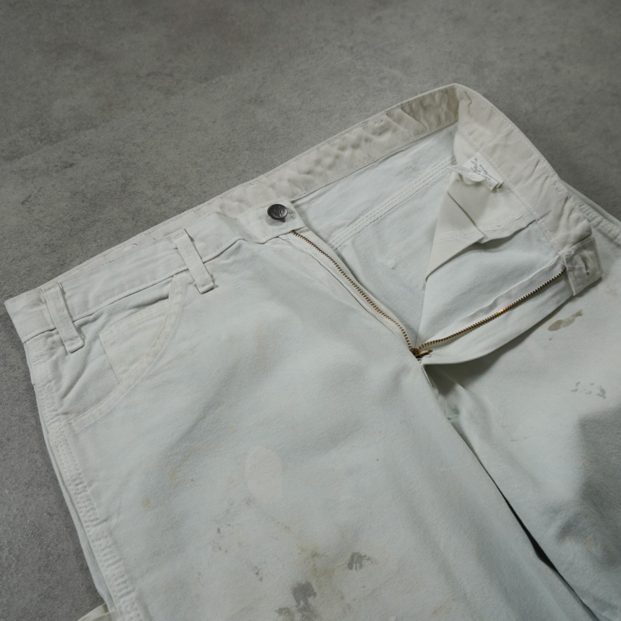 Dickies Sherwin-Williams white painter pants W34L32 古着 - 5