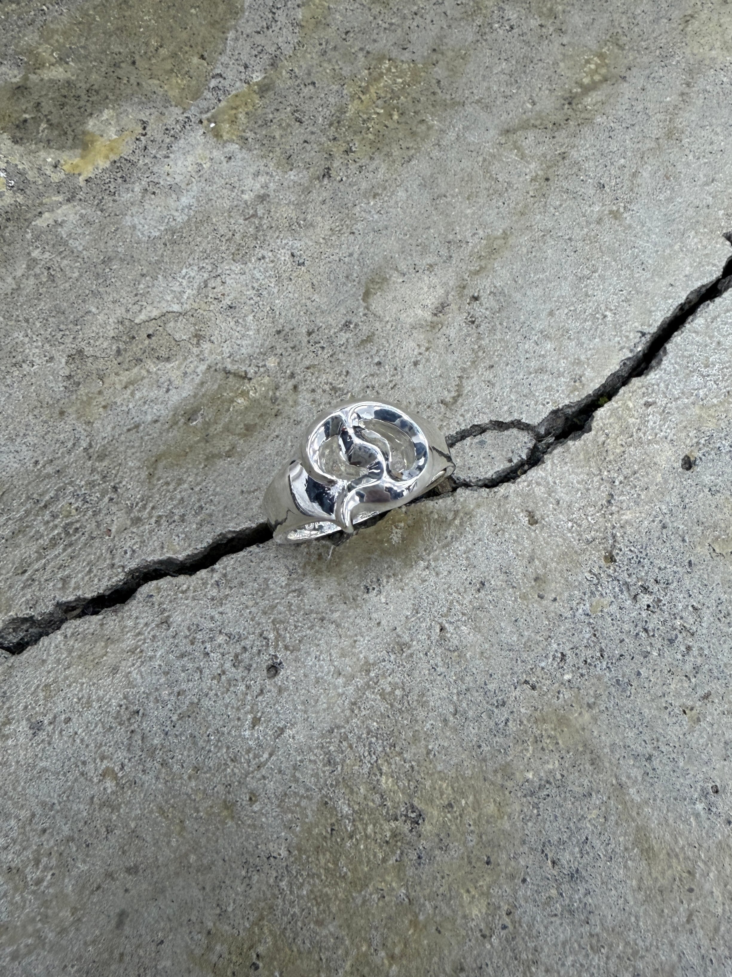DAIRIKU | D Silver Ring | Silver | HOWDAY