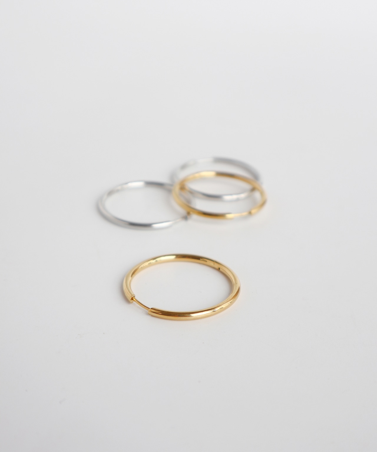 チタンフープピアス-30mm/026030