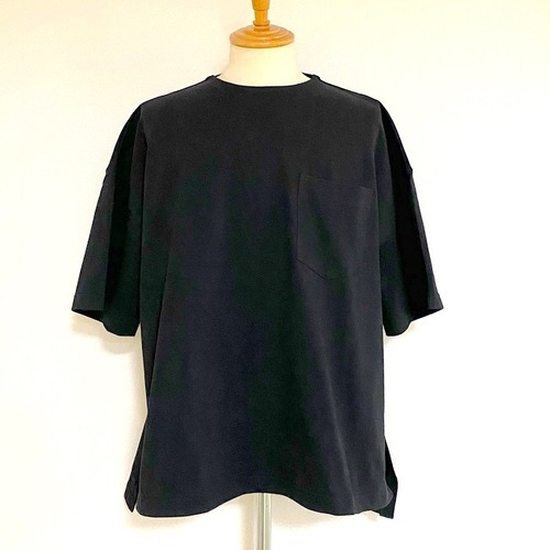 VORTEX 8oz Side Slit Half Sleeve Box-T-Shirts　Super Black