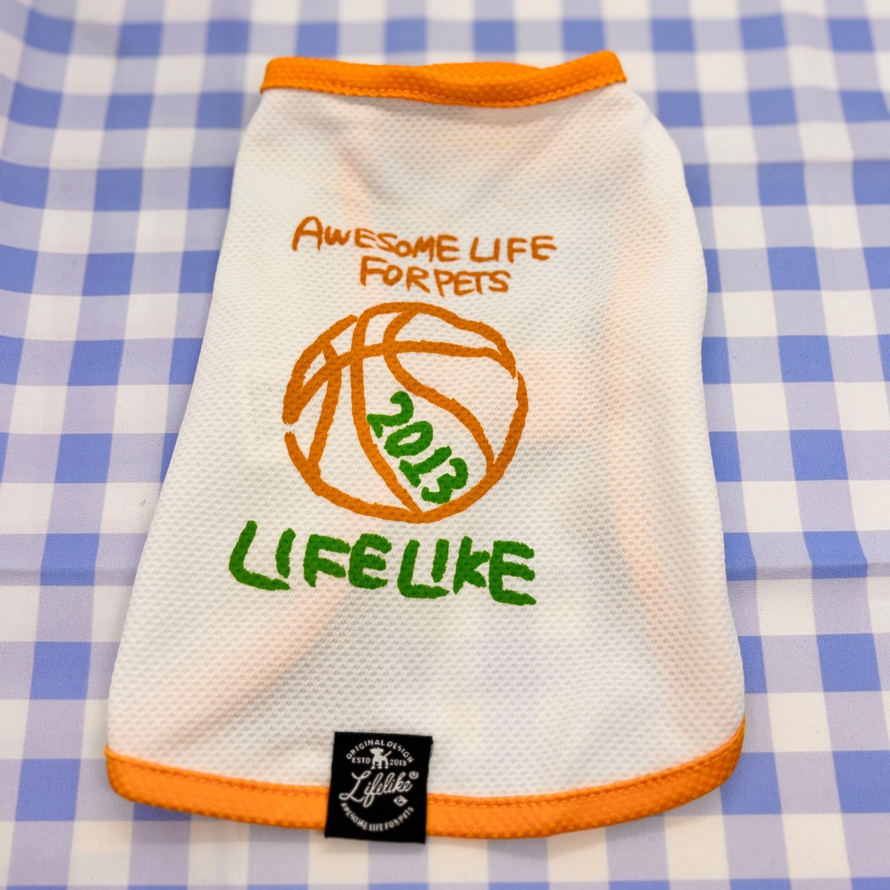 犬服　わんこ服　ペット服　COOLINGスポーツポンチョ　１号～　バスケットボール