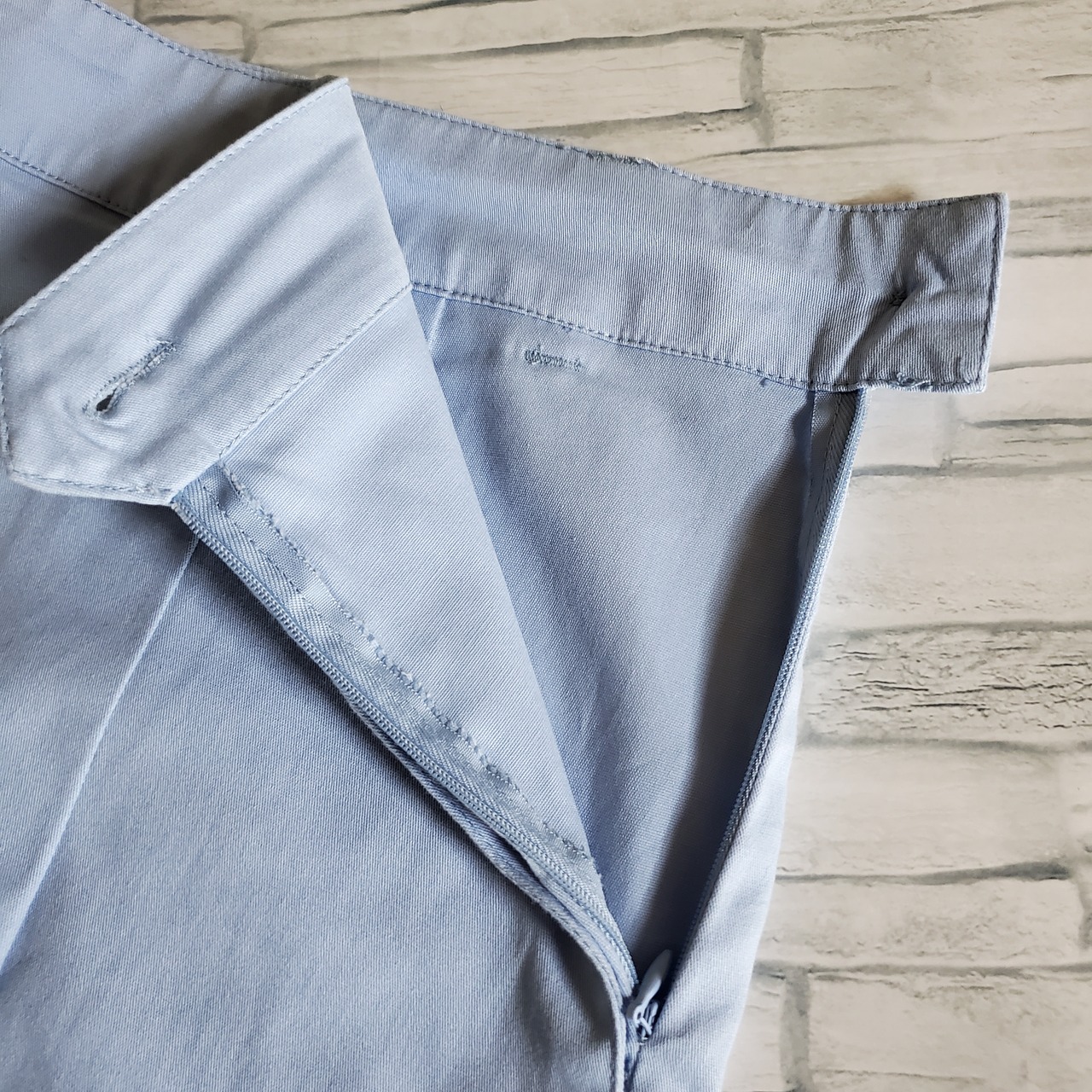 【USED】ゴルフウェア　スカート　水色　テニス　スポーツ　ミニ