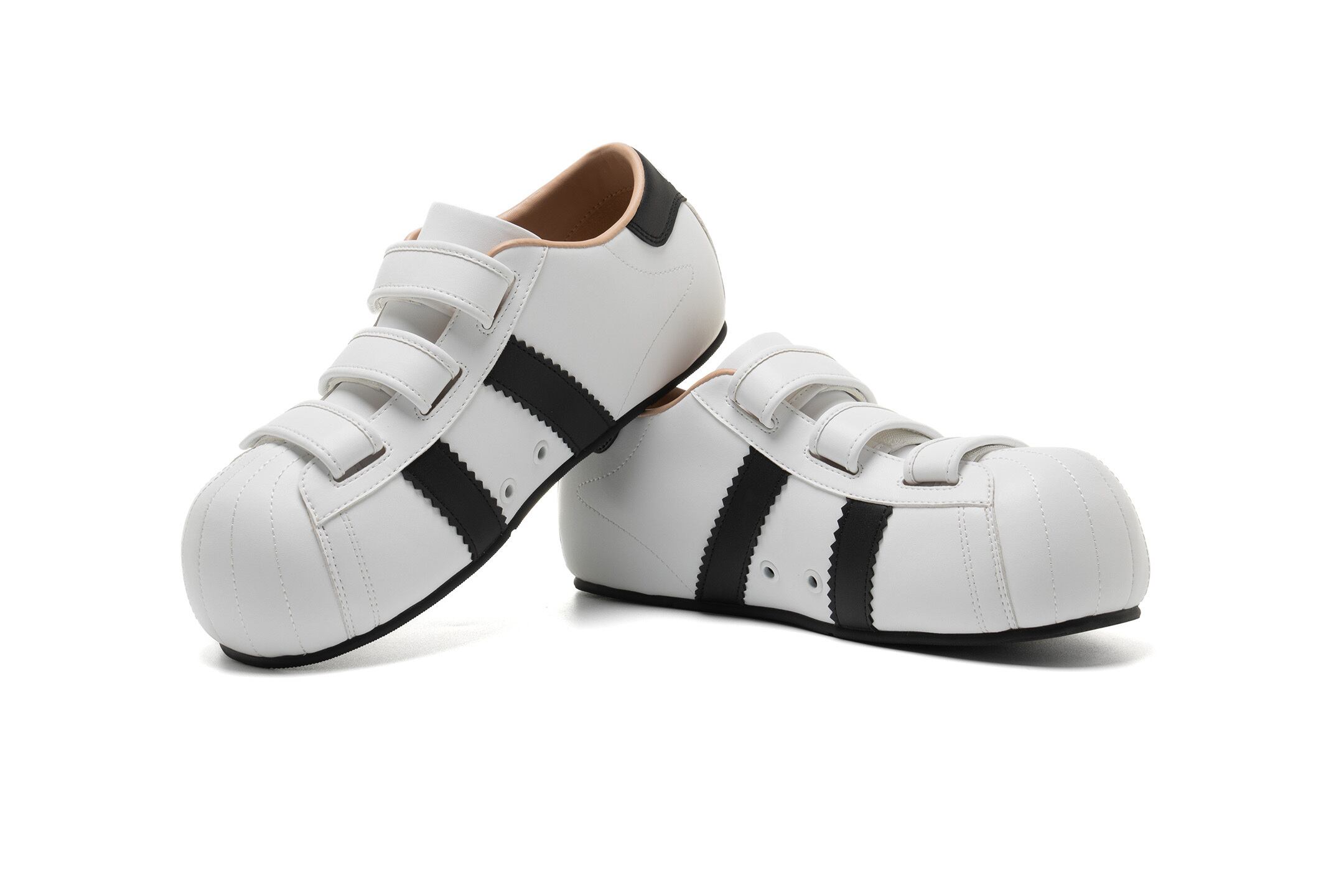翌日発送 BBIMP ホワイト ブラック ベルクロ スニーカー BBIMP】Catoon sneaker / White | OLD ORDER JAPAN (オールドオーダー