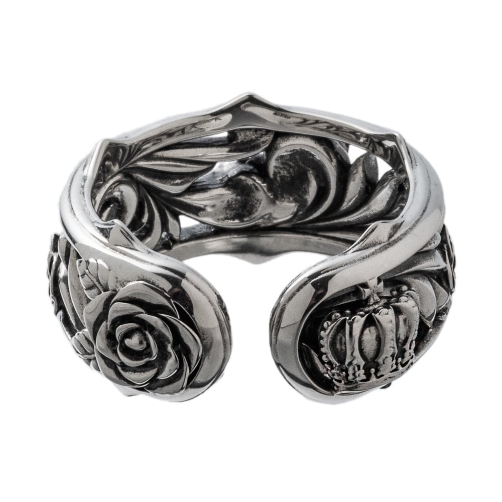 指輪売り上げランキング4位】ローズカフリング AKR0060 Rose cuff ring