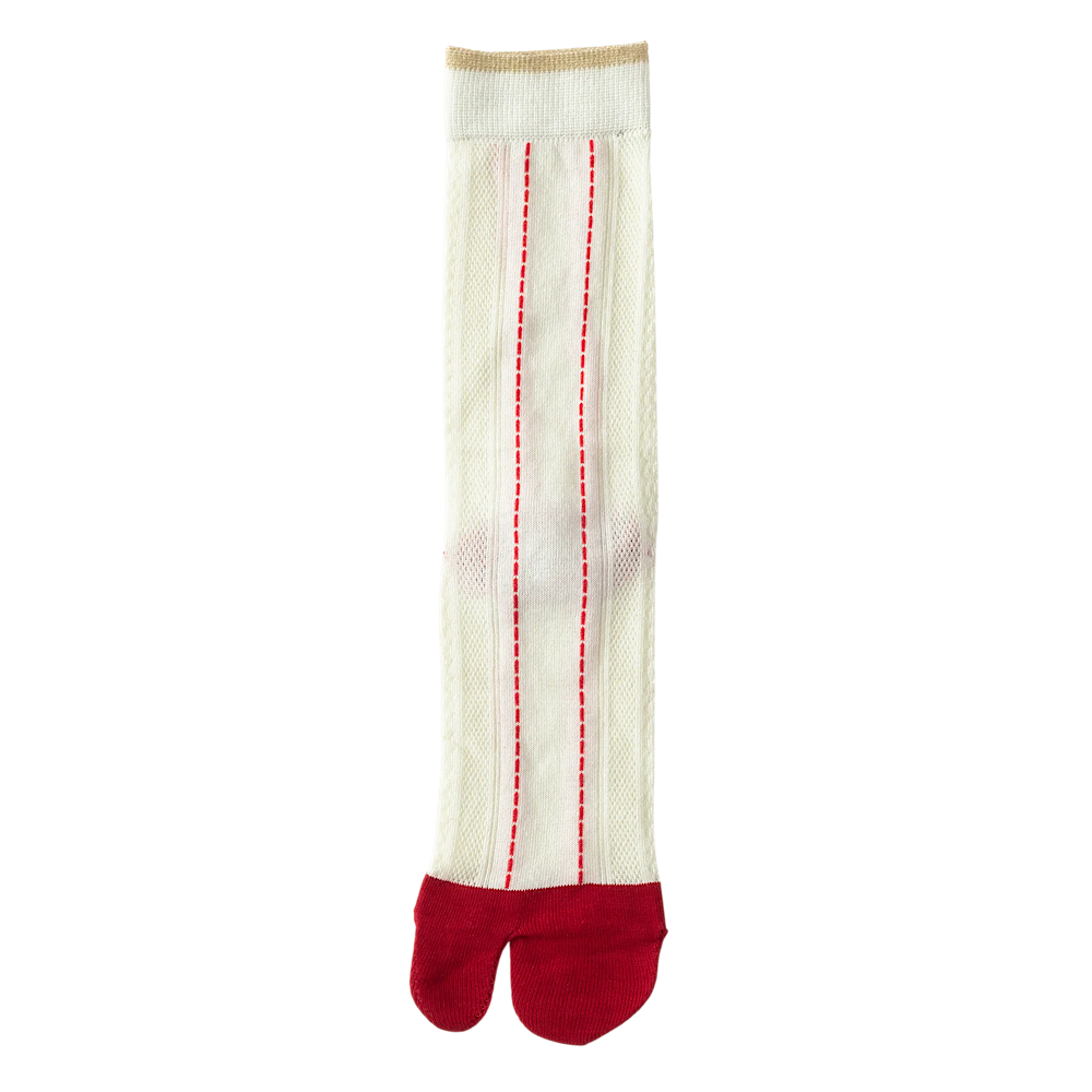 TRICOTÉ /【23-25cm】lace pattern tabi socks TR61SO042