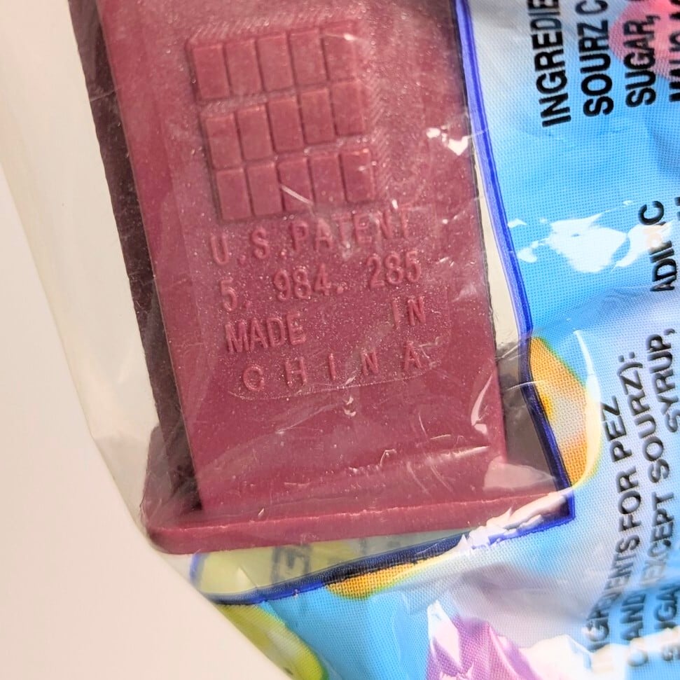 ☆ DEADSTOCK ( MINT IN BAG ) / VINTAGE1990年代 ☆【 STARWARS ( スター・ウォーズ )  】『 パルパティーン皇帝 / ダース・シディアス 』PEZ / ペッツ / CANDY&DISPENSER 『 パトリック 』  〚アメリカン雑貨 アメトイ〛