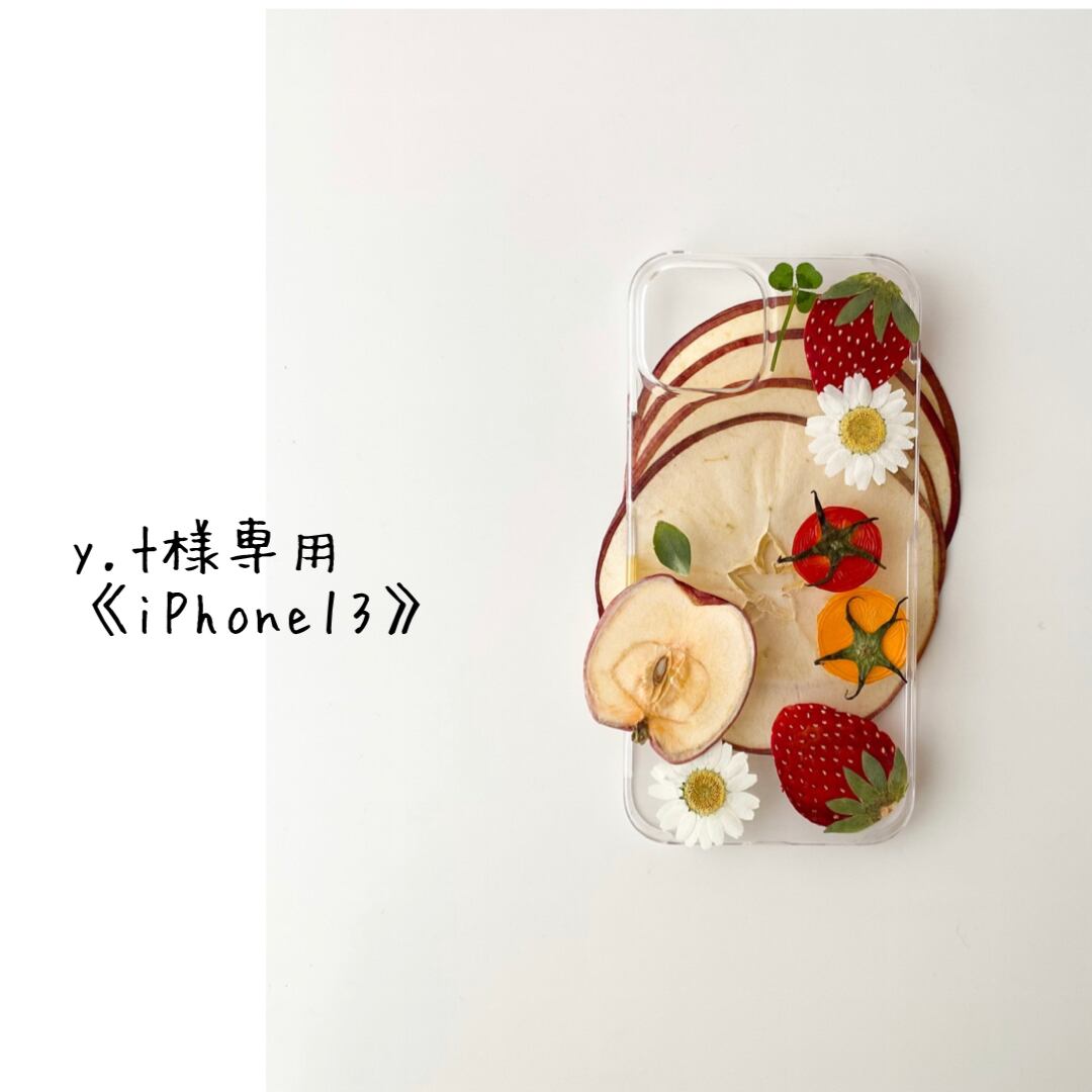 専用ページy.t様 《iPhone13》 | astin muhler | 押し花・押しフルーツ