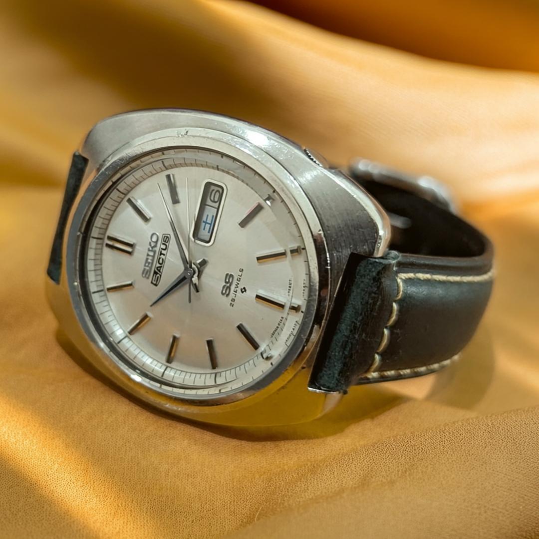 【希少/稼働】SEIKO ５アクタス 6106-7440 自動巻き 腕時計 5ACTUS】【6106-7440】SEIKO/セイコー 5アクタス 25石 Cal.6106C