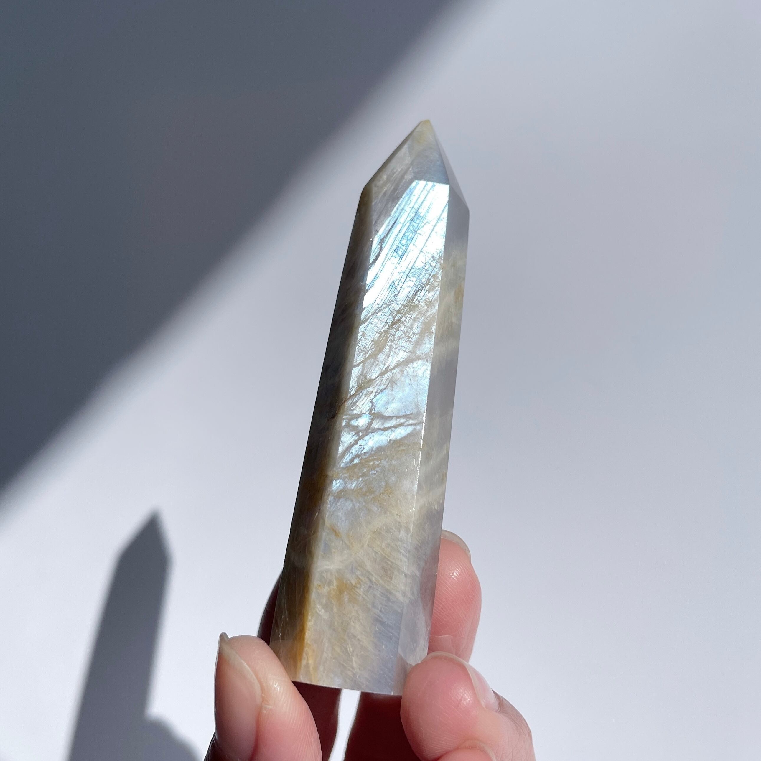 サン&ムーンストーン タワー01◇Sun & Moon Stone Tower◇ 天然石・鉱物・パワーストーン