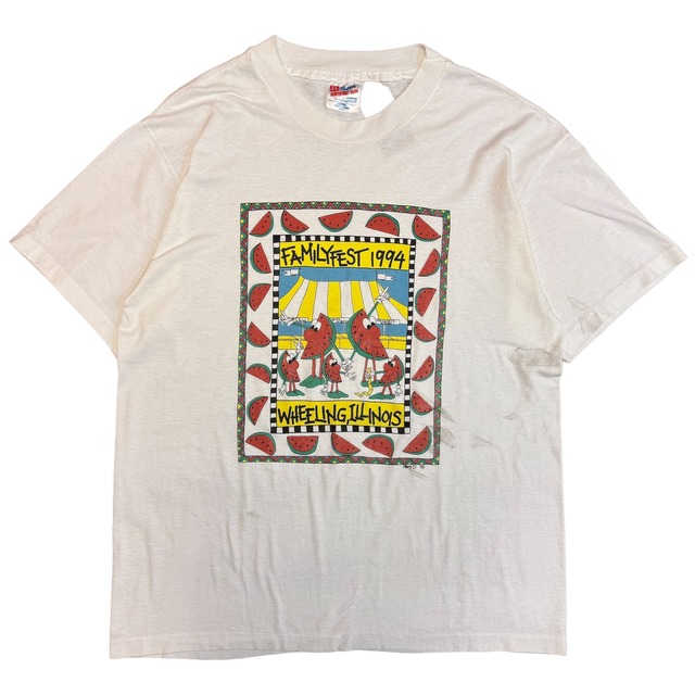 ［90s USA製］Hanes Design T-shirt L