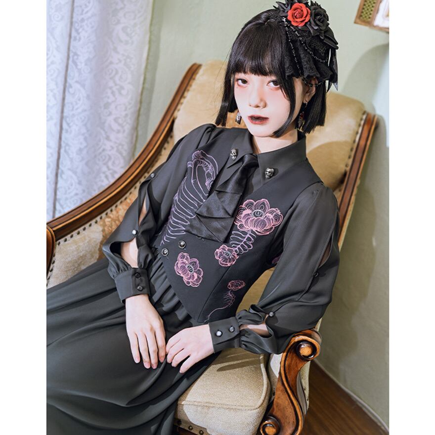 サブカル 服 地雷系 通販 チャイナ風服 チャイナ風服 古怪舎