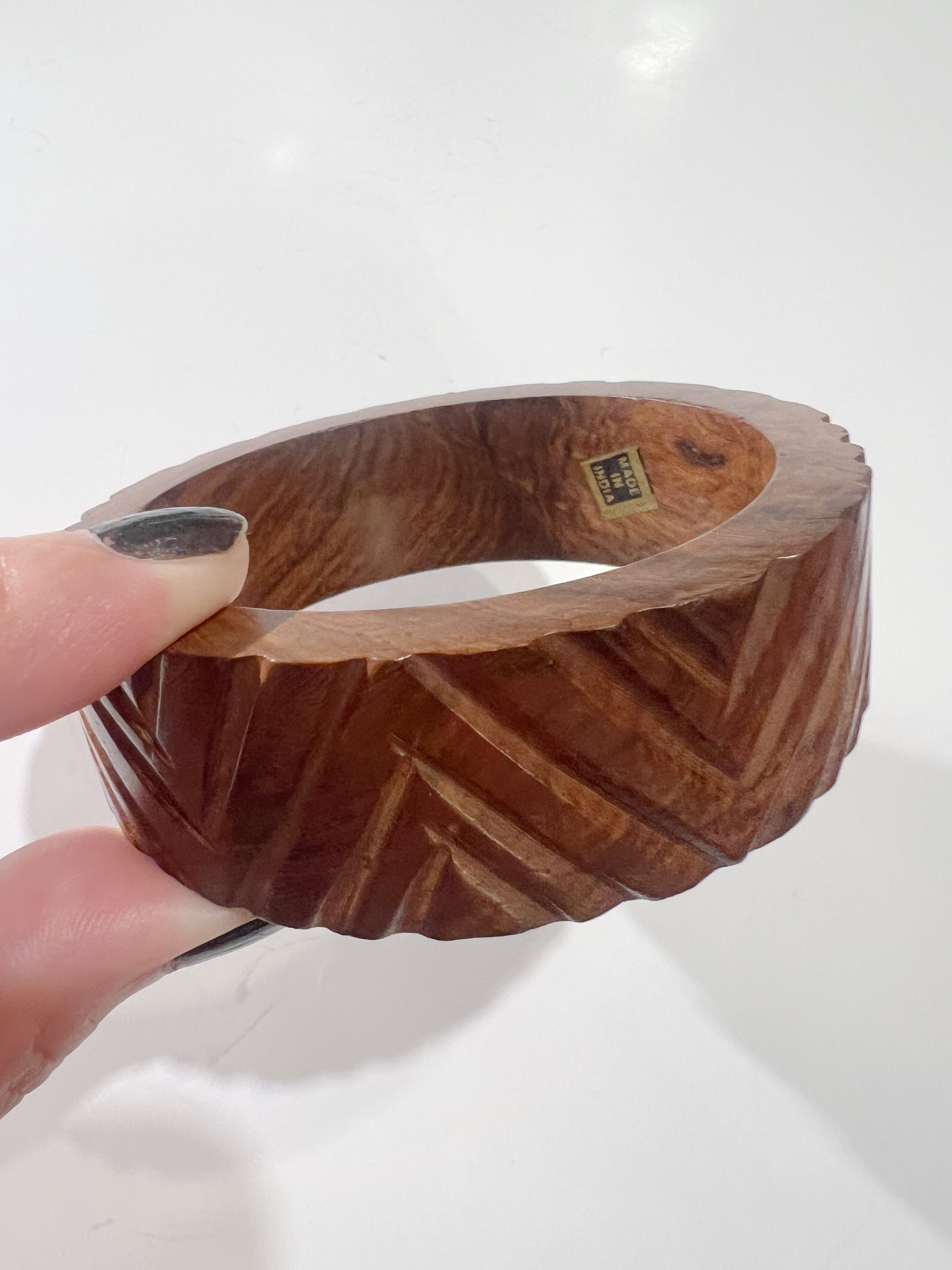Dead stock indian wood bangle