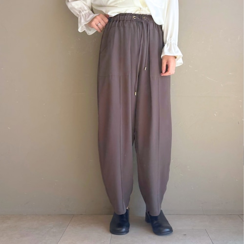 《 8/末入荷・発送 》【 CYNICAL 】リッチジョーゼットイージーパンツ