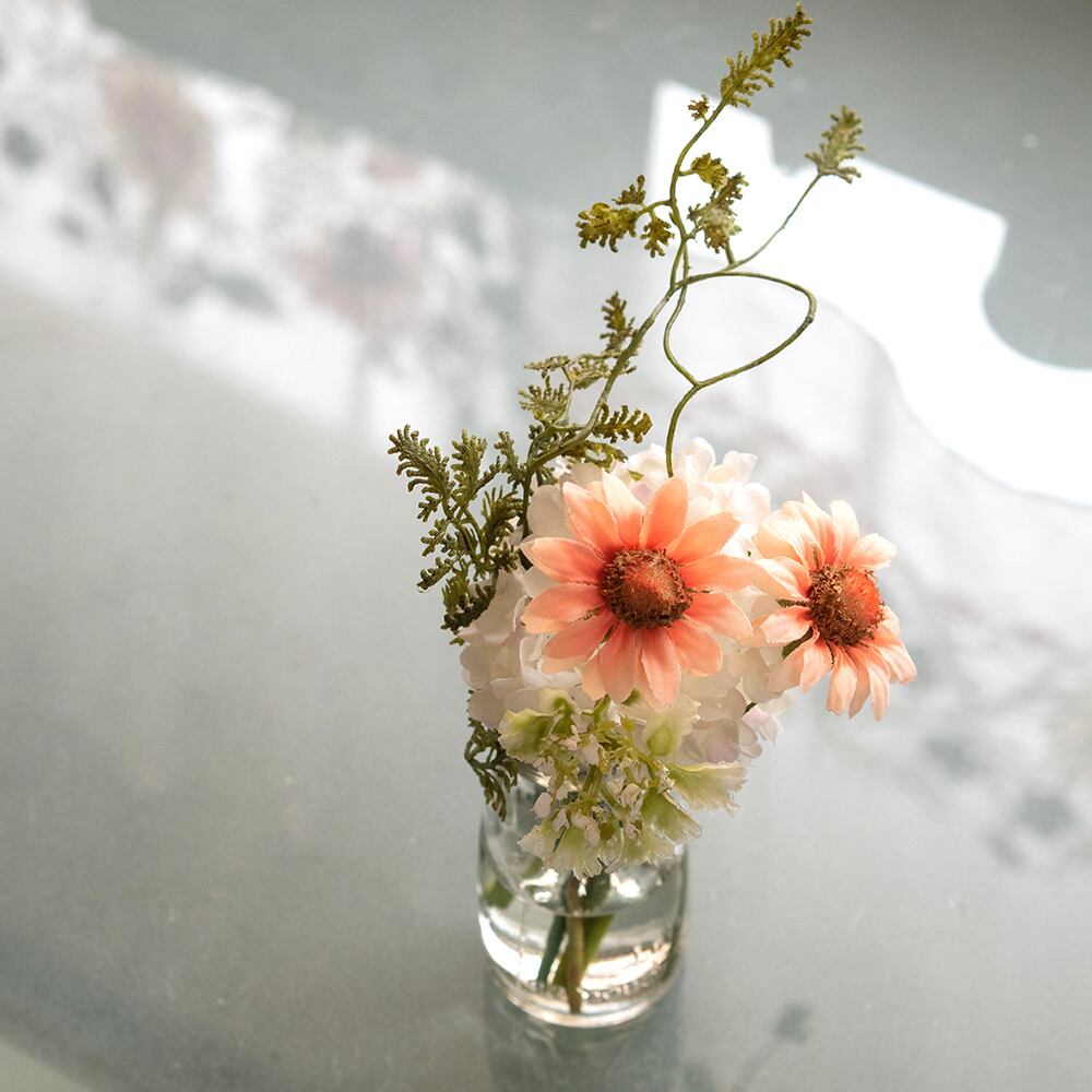 マトファー　マジフラワー プリザーブドフラワー マーガレットがかわいいフラワートピアリー 花