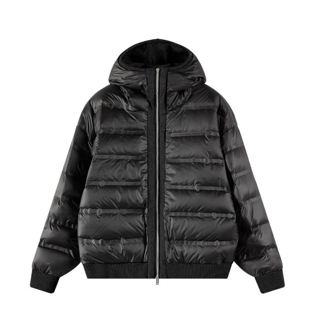 Hooded Zip-up Wide Down Jacket ◇2color H0957