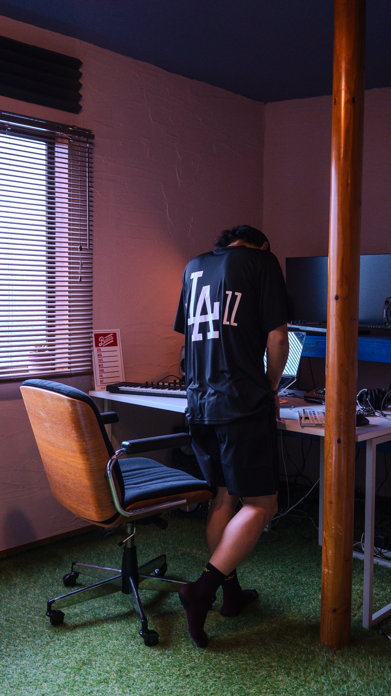 b"LA"zz DRY T-Shirt [Bk]