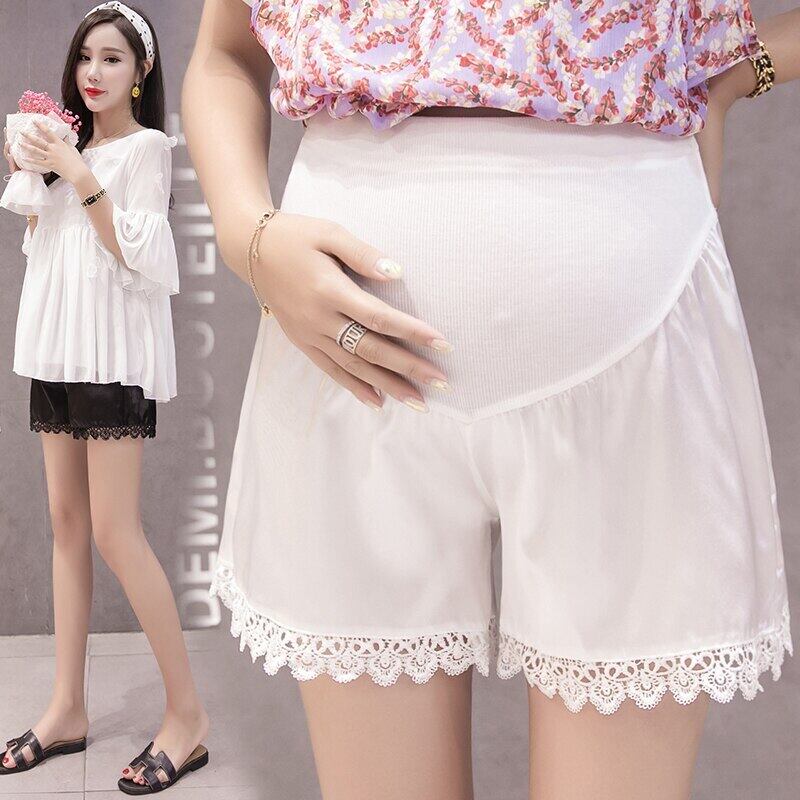 【新作】【送料無料】 夏の妊婦にシルクサテンのセキュリティホールド腹部ルーズレースパンツ3レギンスレースショーツを作る サマー 夏物 ブルマー AL expec337209728793
