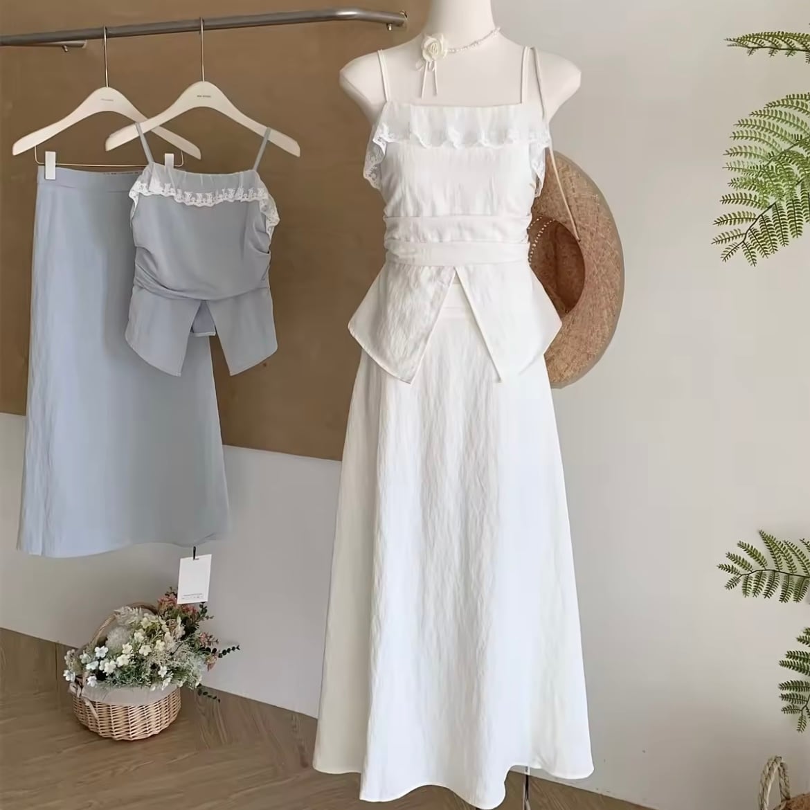 french chic camisole dress