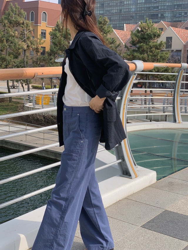 (予約) taffeta / Baker color denim 1color