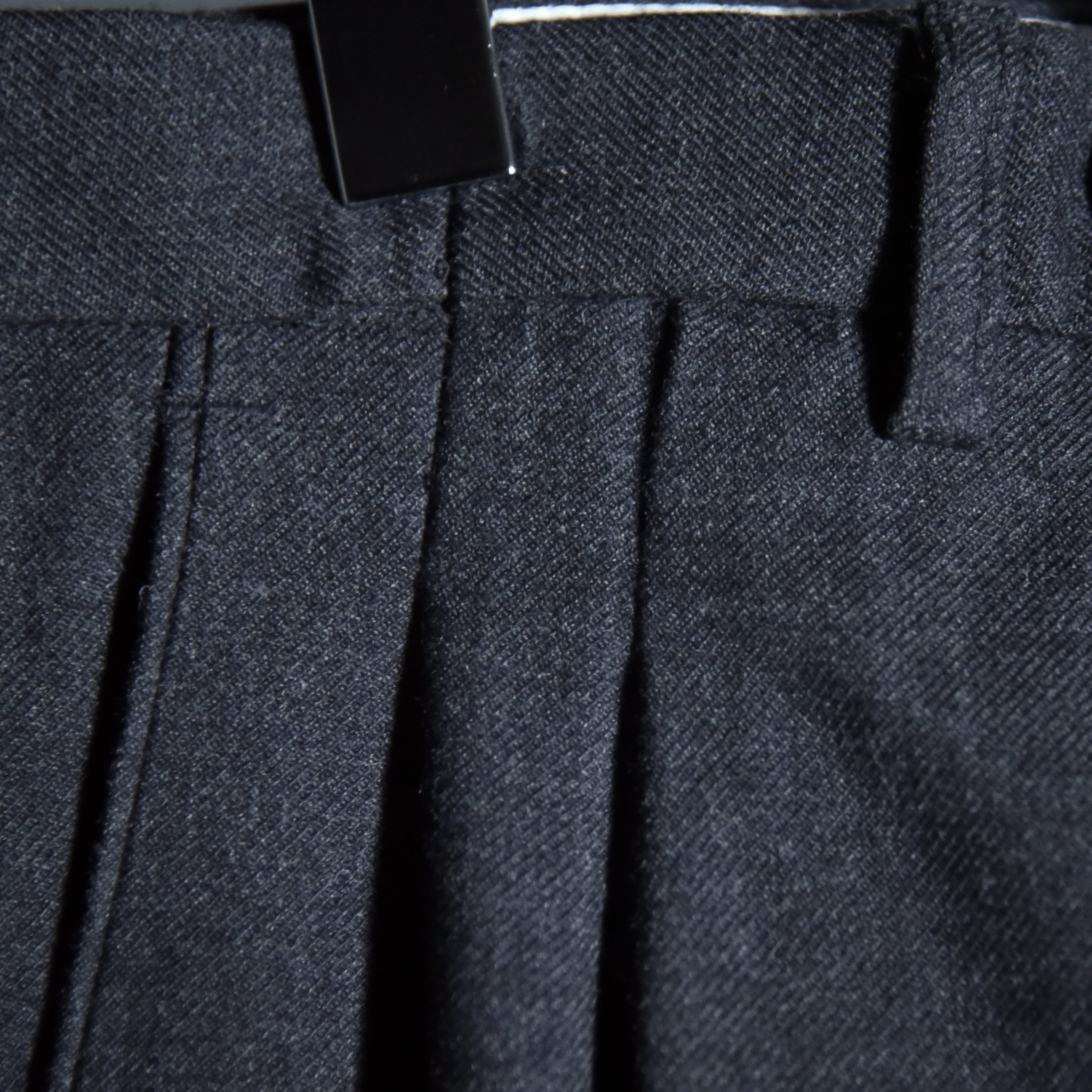 tagliatore ツータックウールスラックス DEAD STOCK】Italian Navy Two-tuck Wool Trousers イタリア軍