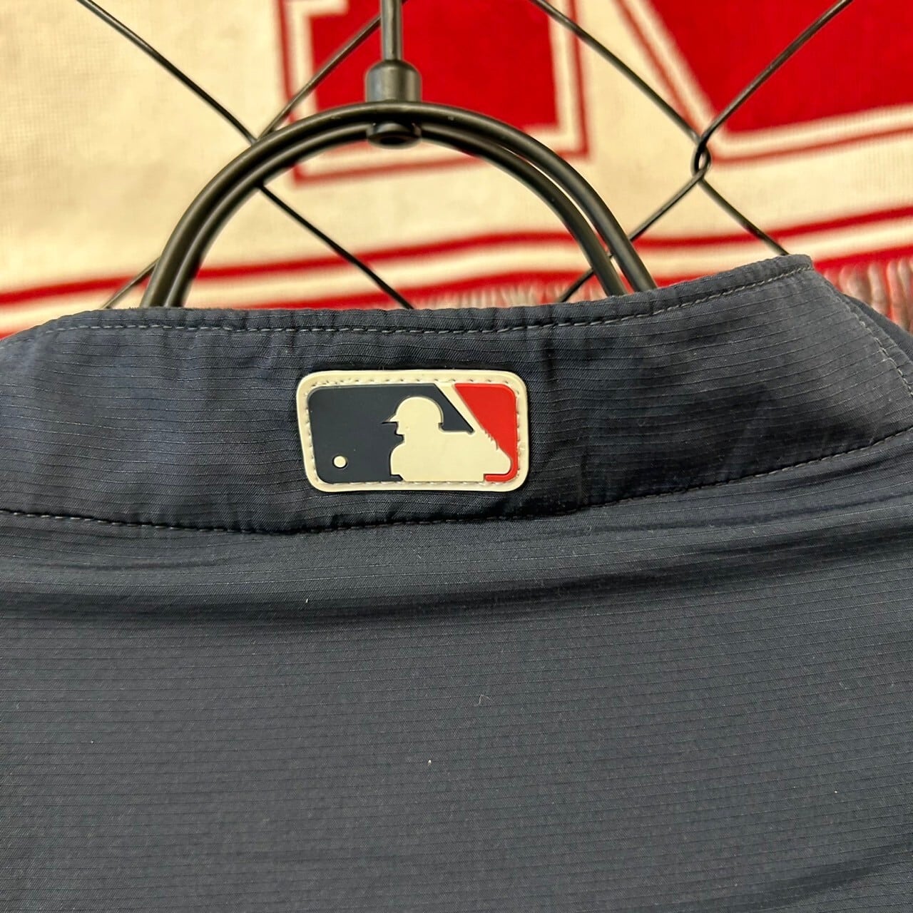 ヤンキース ナイロン プルオーバー 野球 hiphop 刺繍ロゴ ヤンキース