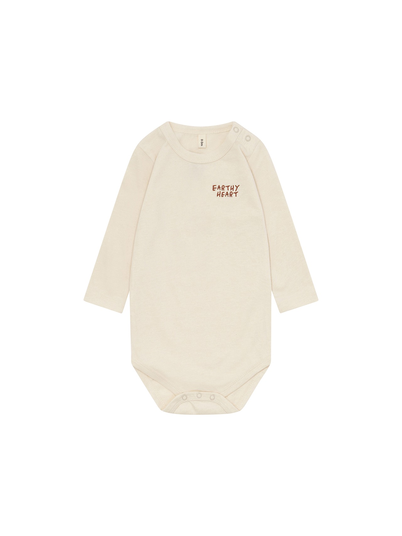 ORGANIC ZOO　Earthy Heart Bodysuit GOTS