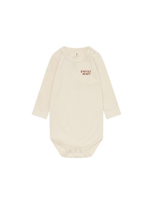 ORGANIC ZOO　Earthy Heart Bodysuit GOTS