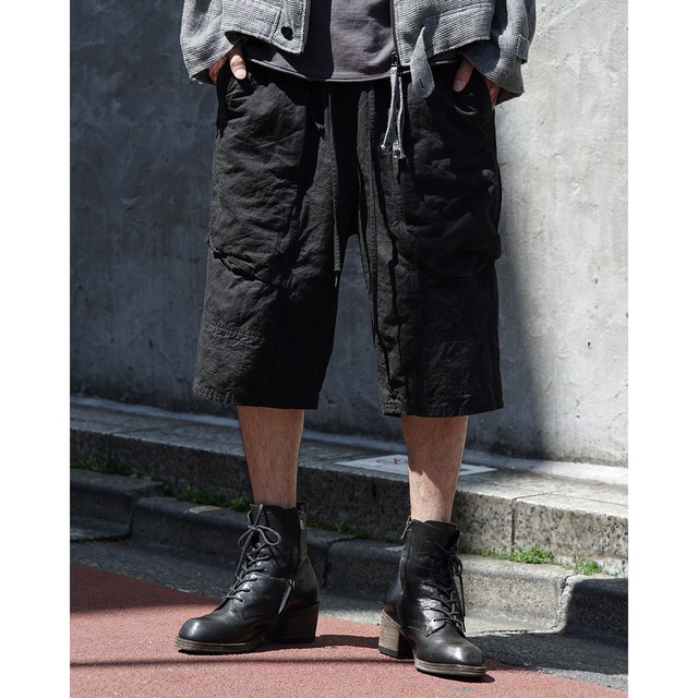 [Blackmerle] (ブラックマール) 261-B01-299OD fatigue shorts