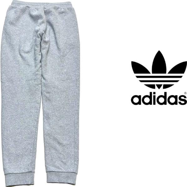 1点物◇アディダスadidasグレー灰色スウェットパンツ古着メンズSM