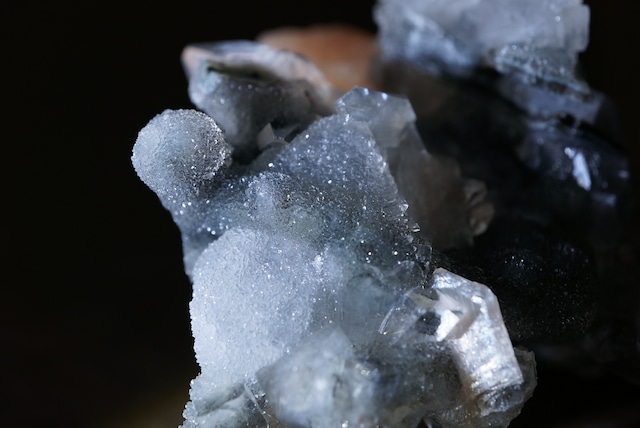 アポフィライト/スティルバイト/カルセドニー Apophyllite/Stilbite/Chalcedony 859