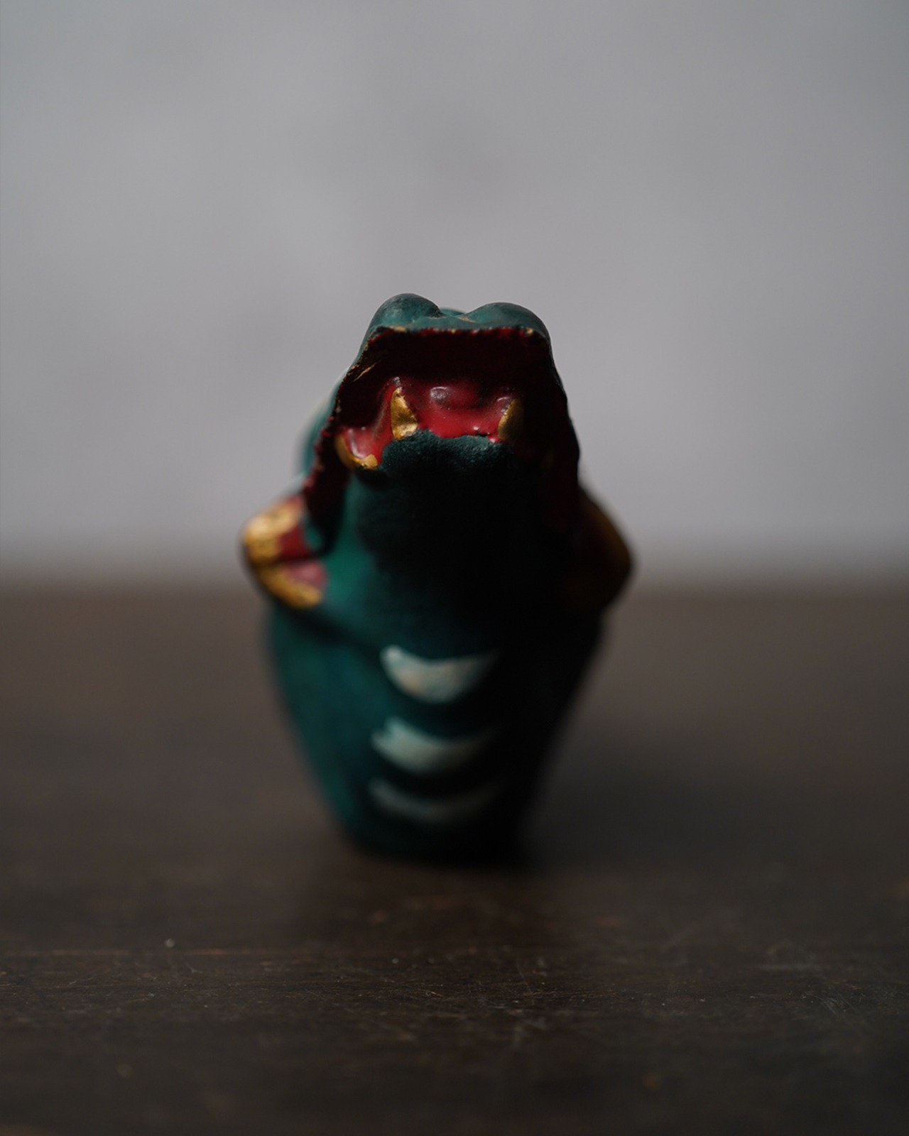 龍頭笛　土人形