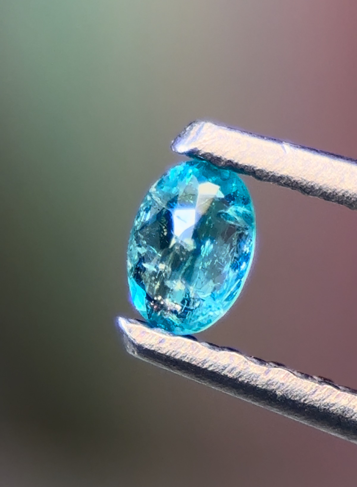 パライバトルマリン 0.12ct 銅入り？ | パライバトルマリン by 