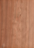 天然木ツキ板シート　クルミ　茶色系
