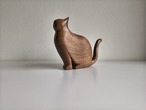 上が気になるねこ　オブジNo.003