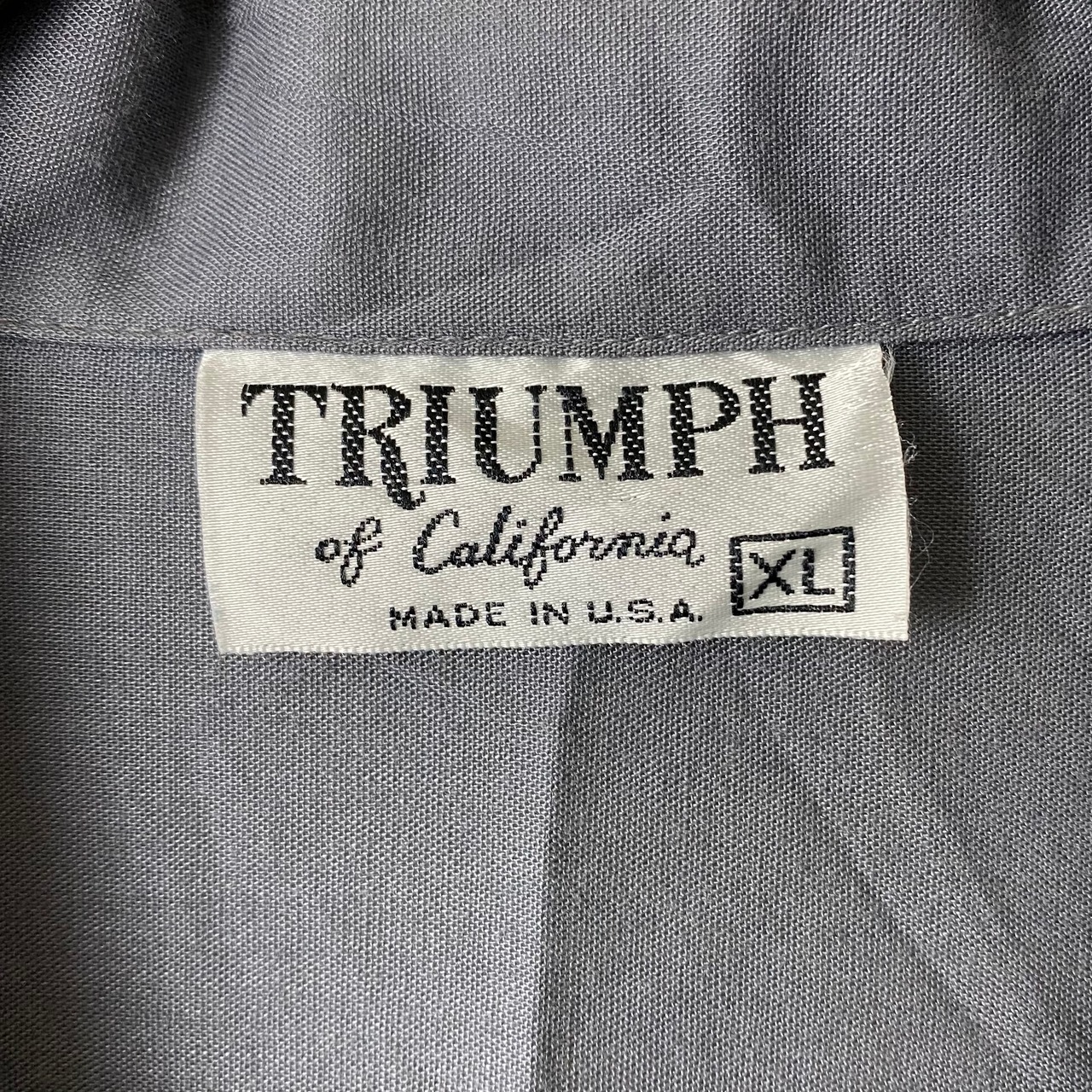 old argyle pattern open collar shirt