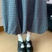 チェック柄バルーンパンツ ・12238