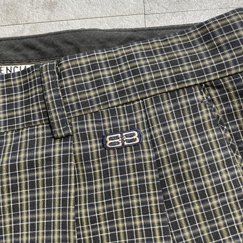90s balenciaga バレンシアガ スラックス チェック【W35】 詳細写真6