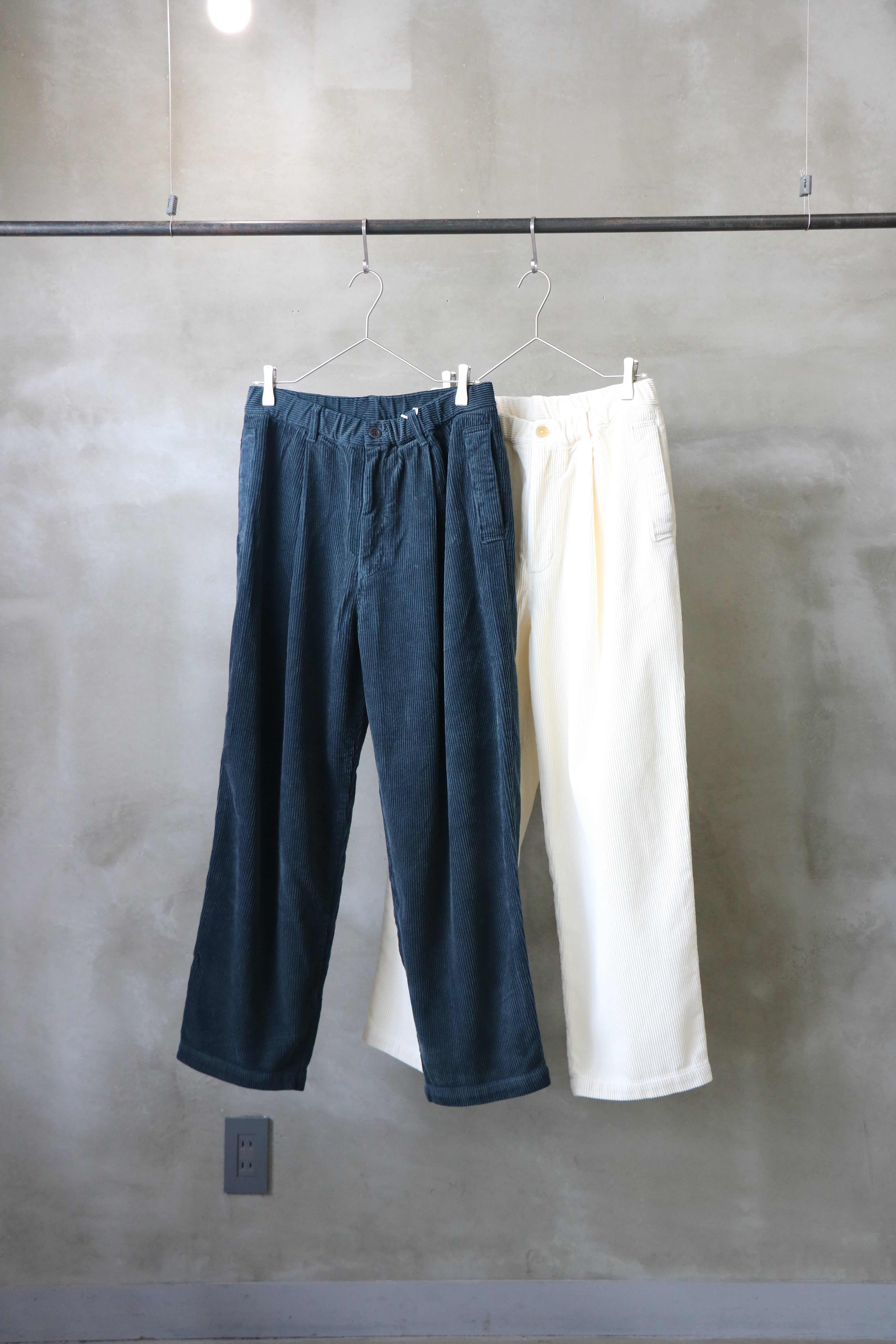 STILL BY HAND / 8w Corduroy Easy Pants / PT05243 / スティル STILL BY HAND / 8w Corduroy Easy Pants / PT05243 / スティル