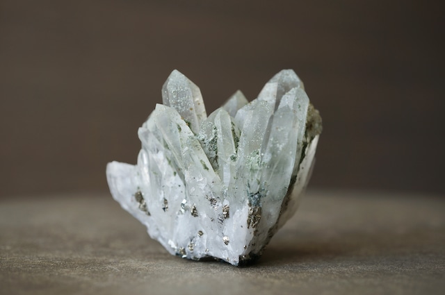 ブルガリア産クォーツ/パイライト/クローライト Quartz/Pyrite/Chlorite 2006