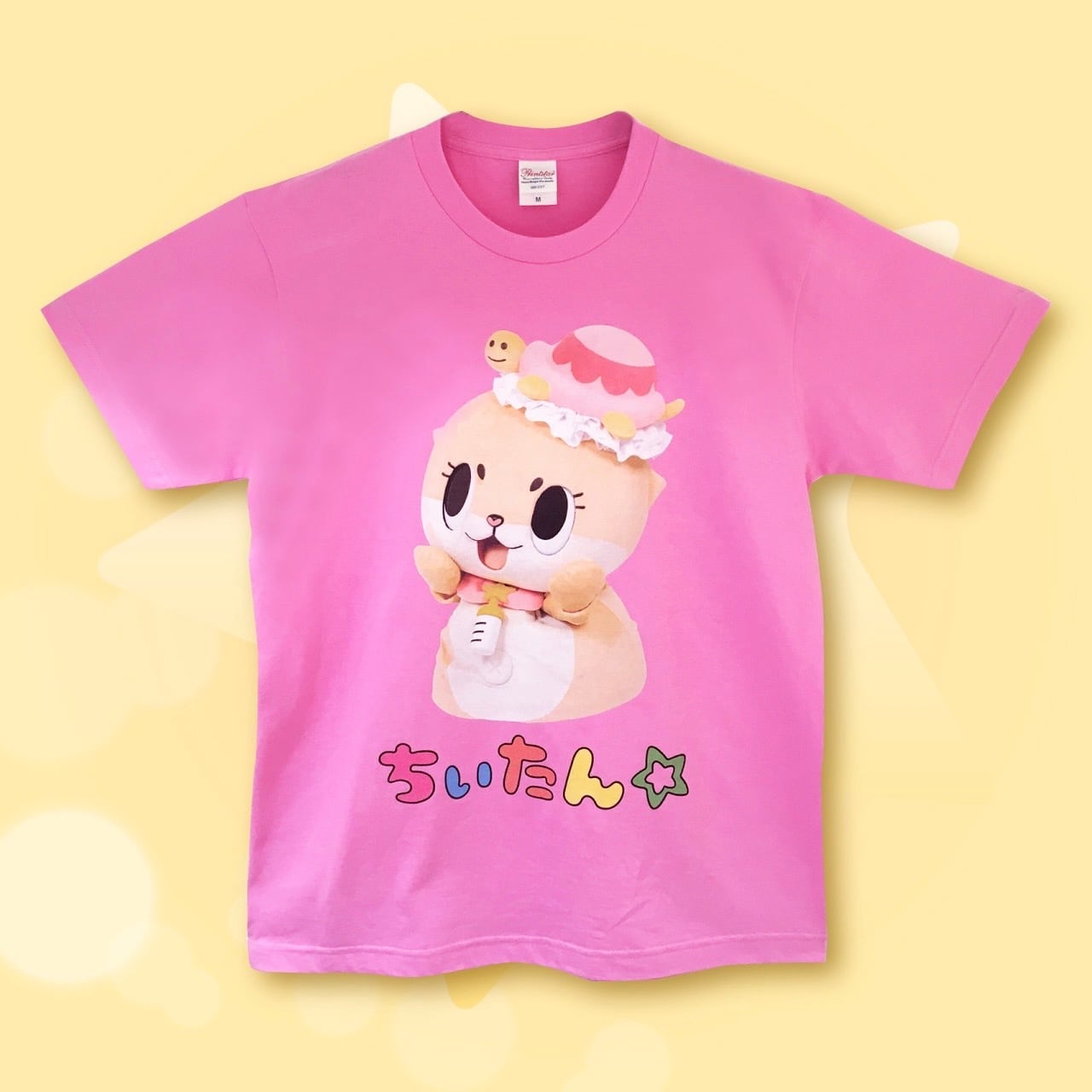 ちぃたん Tシャツ ピンク | chiitanOSAKA