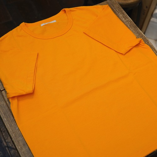 HATSKI（ハツキ）　制菌TC クルーネックTシャツ　オレンジ