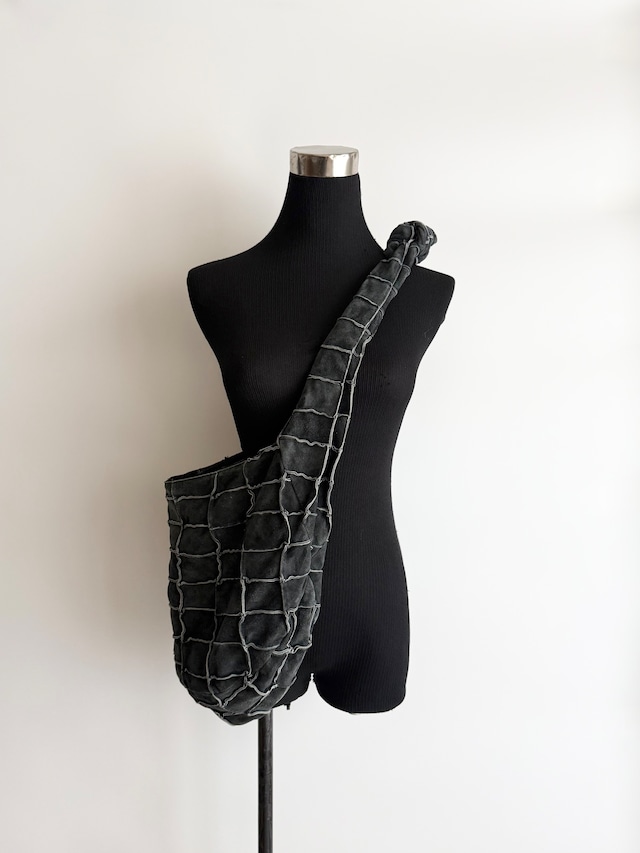 FW1999 CANEL CHOCO VAR SHOULDER BAG