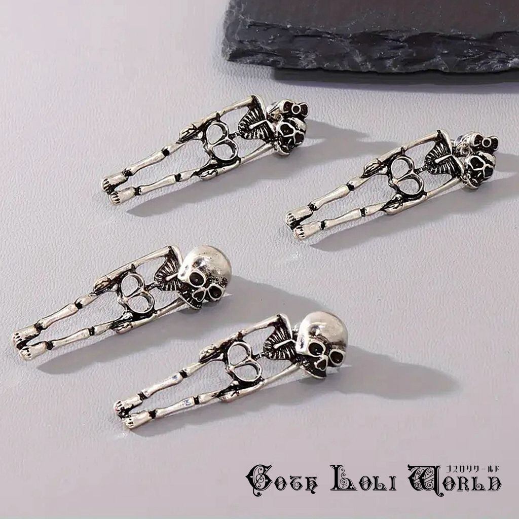 即納/送料無料】CE-AS013 がいこつスケルトンメタリックスカルボーン