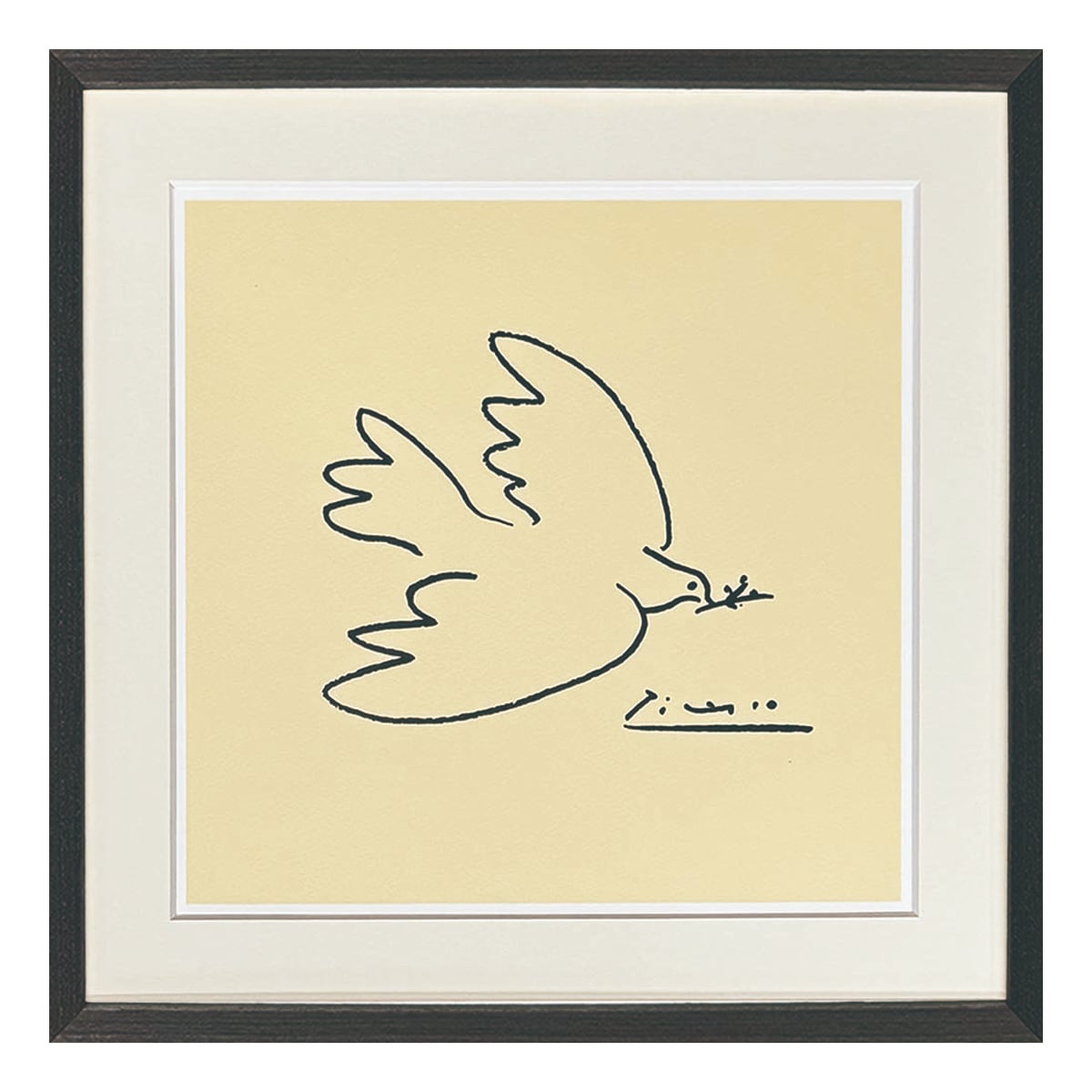 パブロ・ピカソ 抽象画 ダチョウ 鳥 ブロンズ像 彫刻 アート パブロ ピカソ 「 ダチョウ 」 縦35×横25cm モダンアート ドローイング