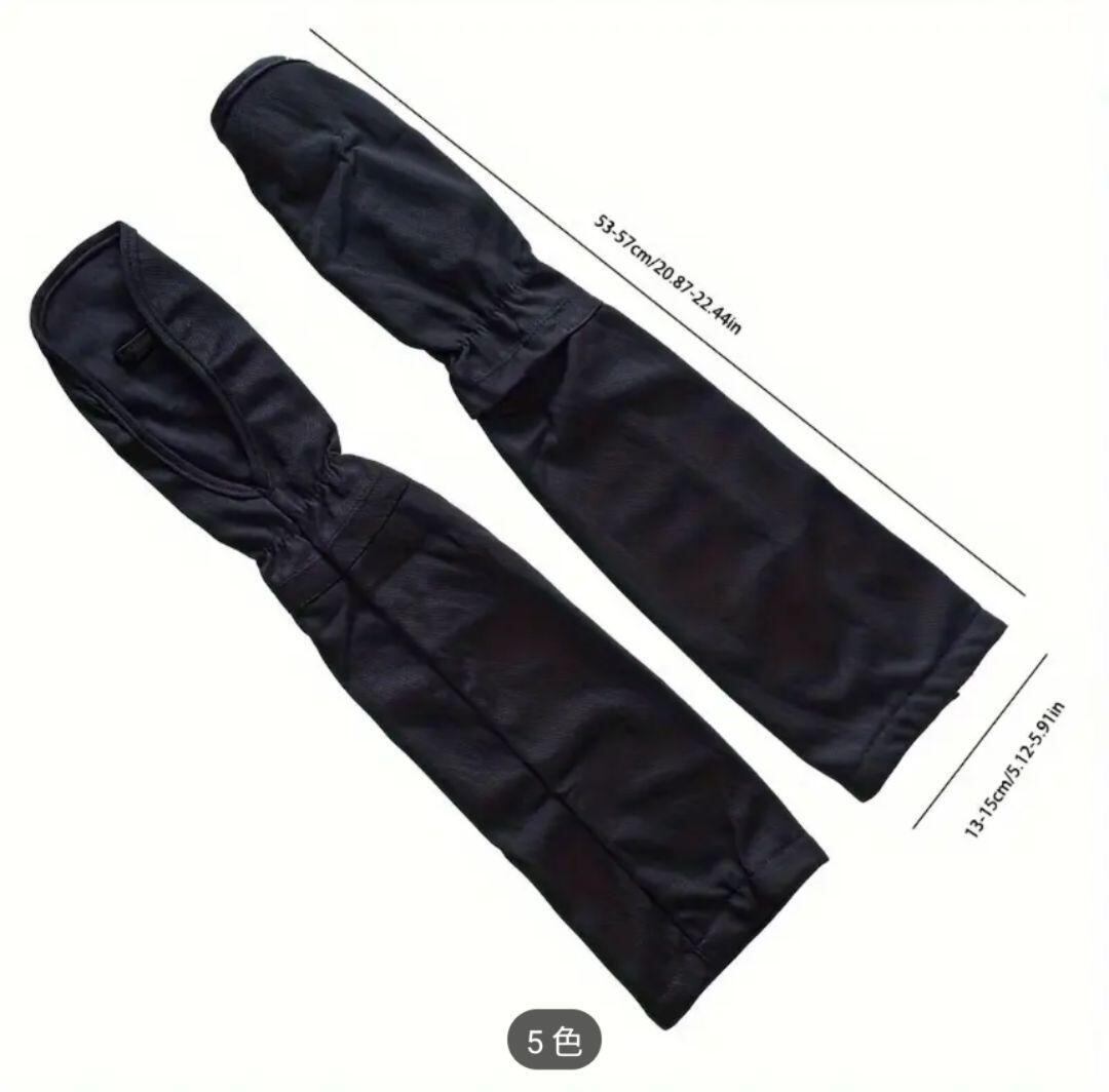 大好評♡アームスリーブ UV カット ホワイト 白 紫外線 車 運転 日焼け 袖