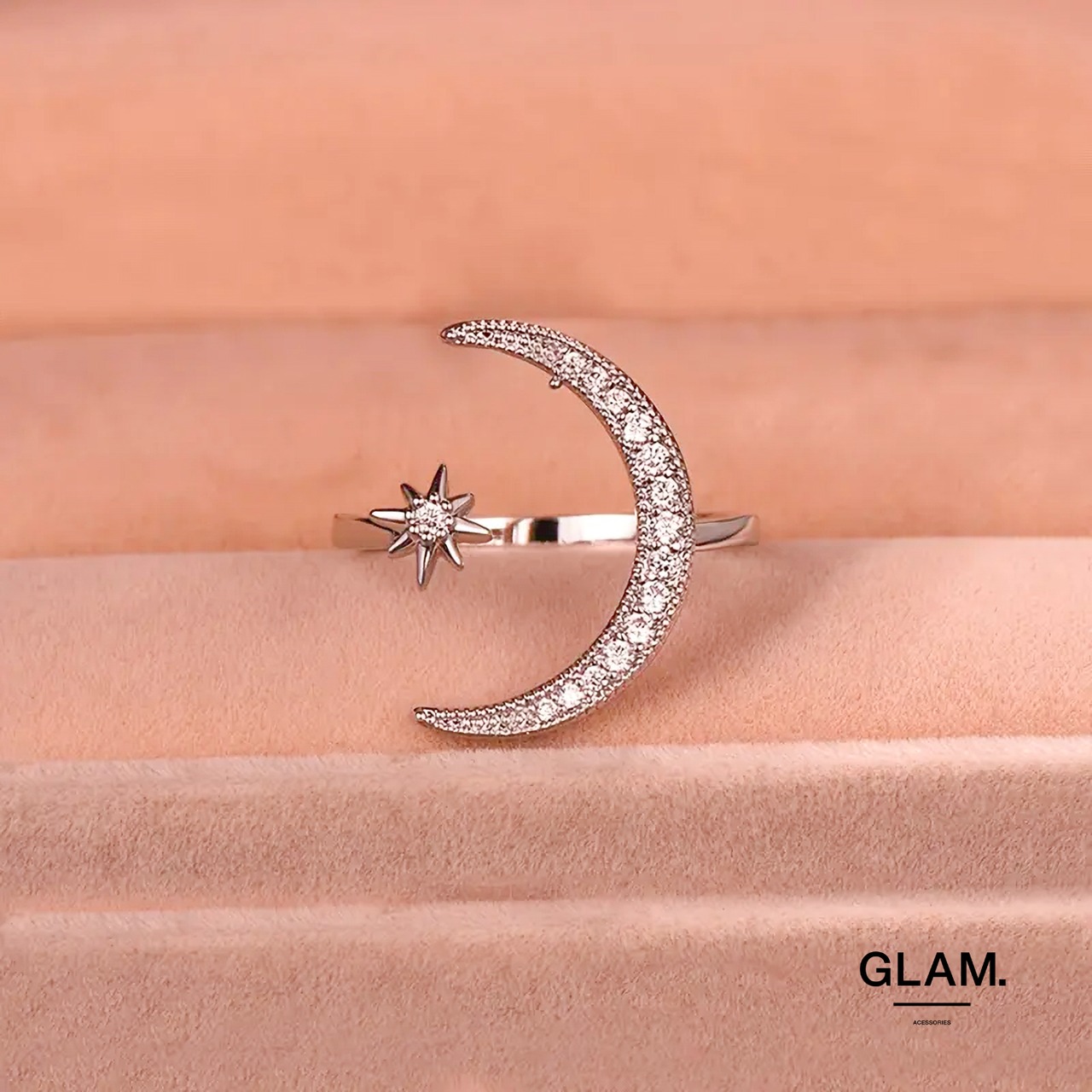 ラグジュアリームーンリング