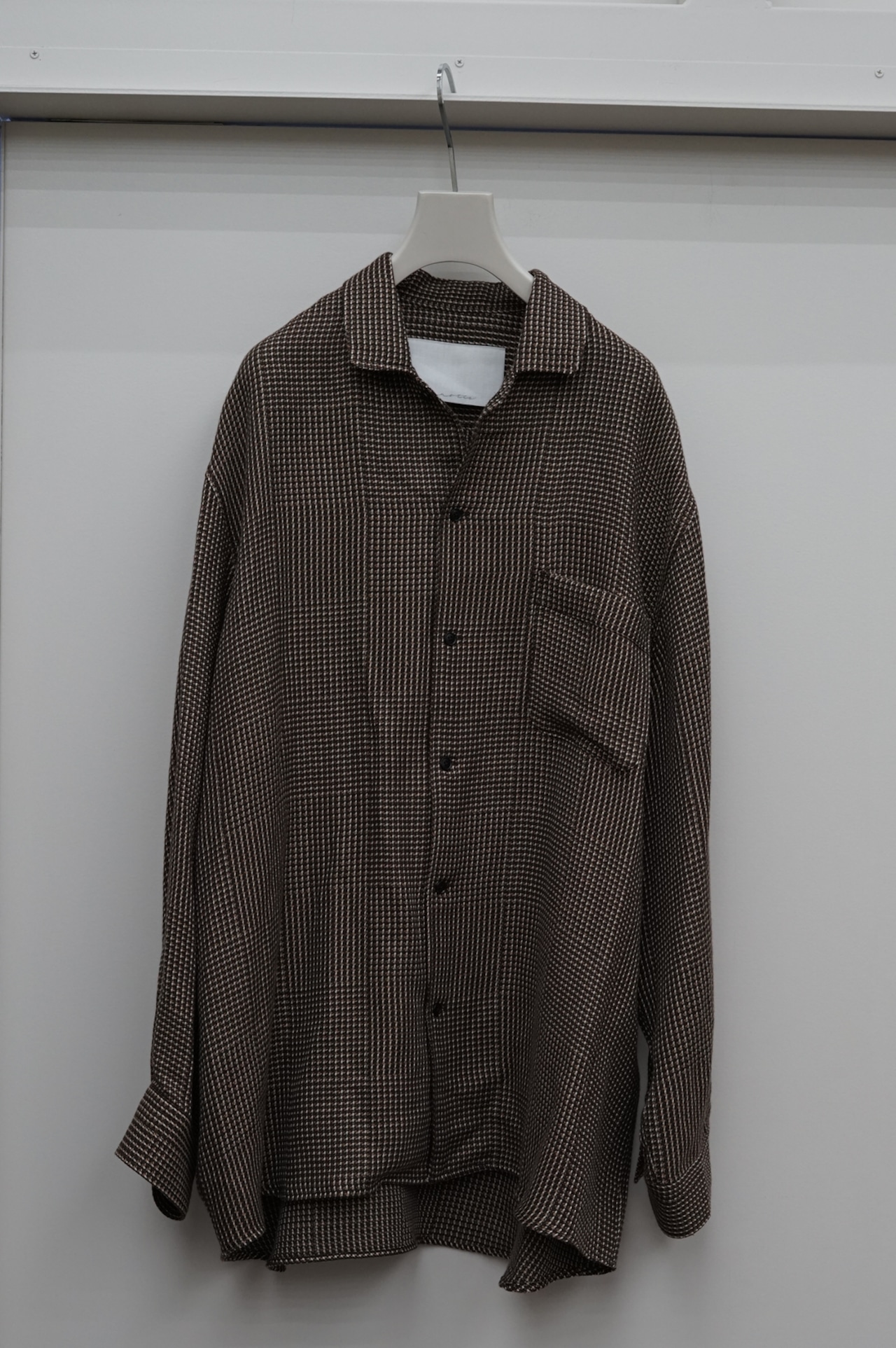 Nonnotte / Calm Oversized Open Collar Shirt