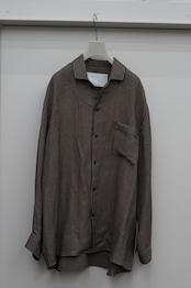 Nonnotte / Calm Oversized Open Collar Shirt