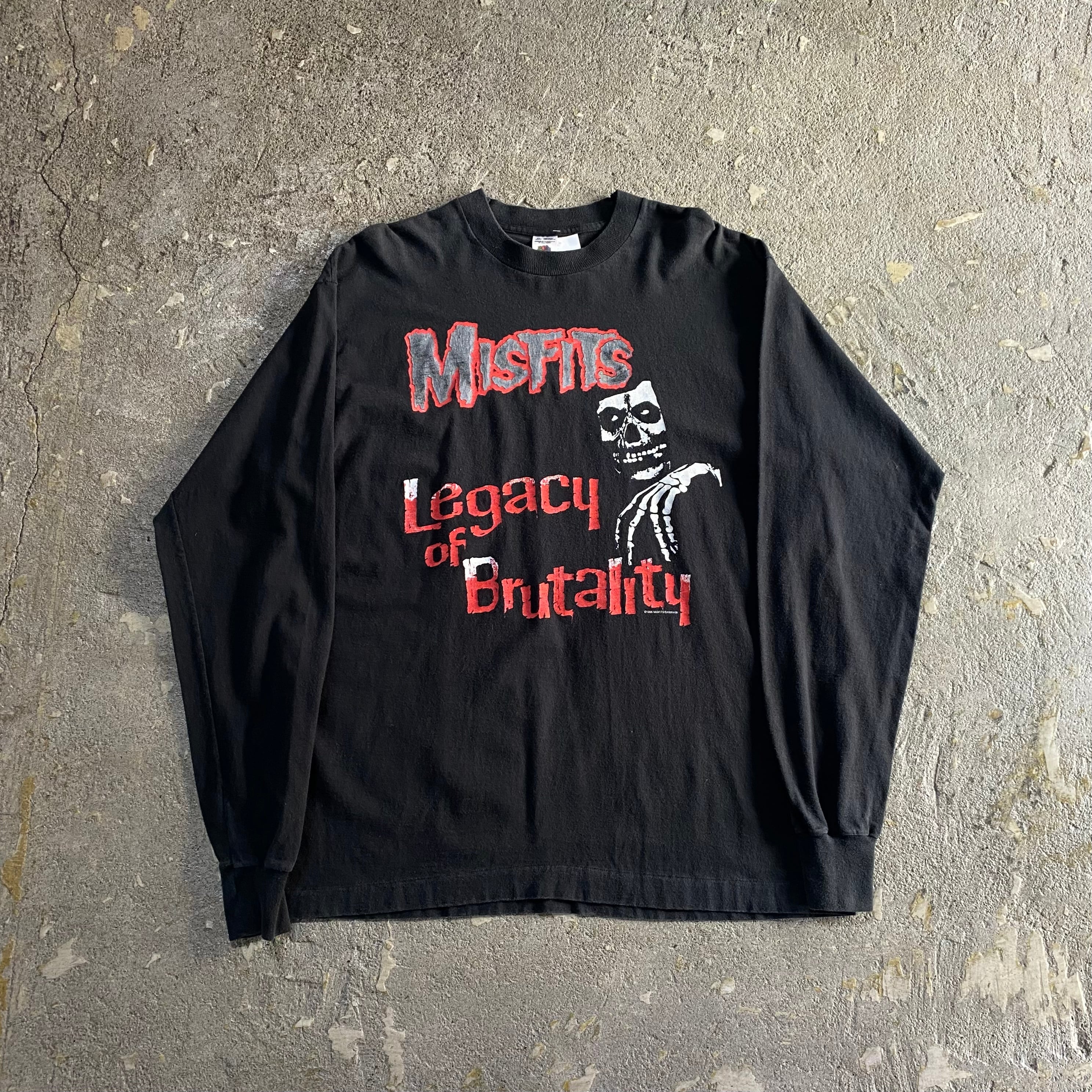 激レア　ミスフィッツ　Tシャツ 中古・古着通販】MISFITS (ミスフィッツ) EARTH A.D.TEE ブラック